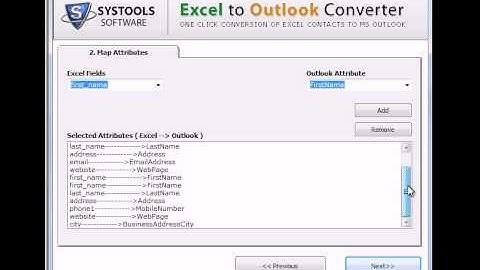 How to Import Contacts from Excel to Ms Outlook 2000/2003/2007/2010 and 2013?