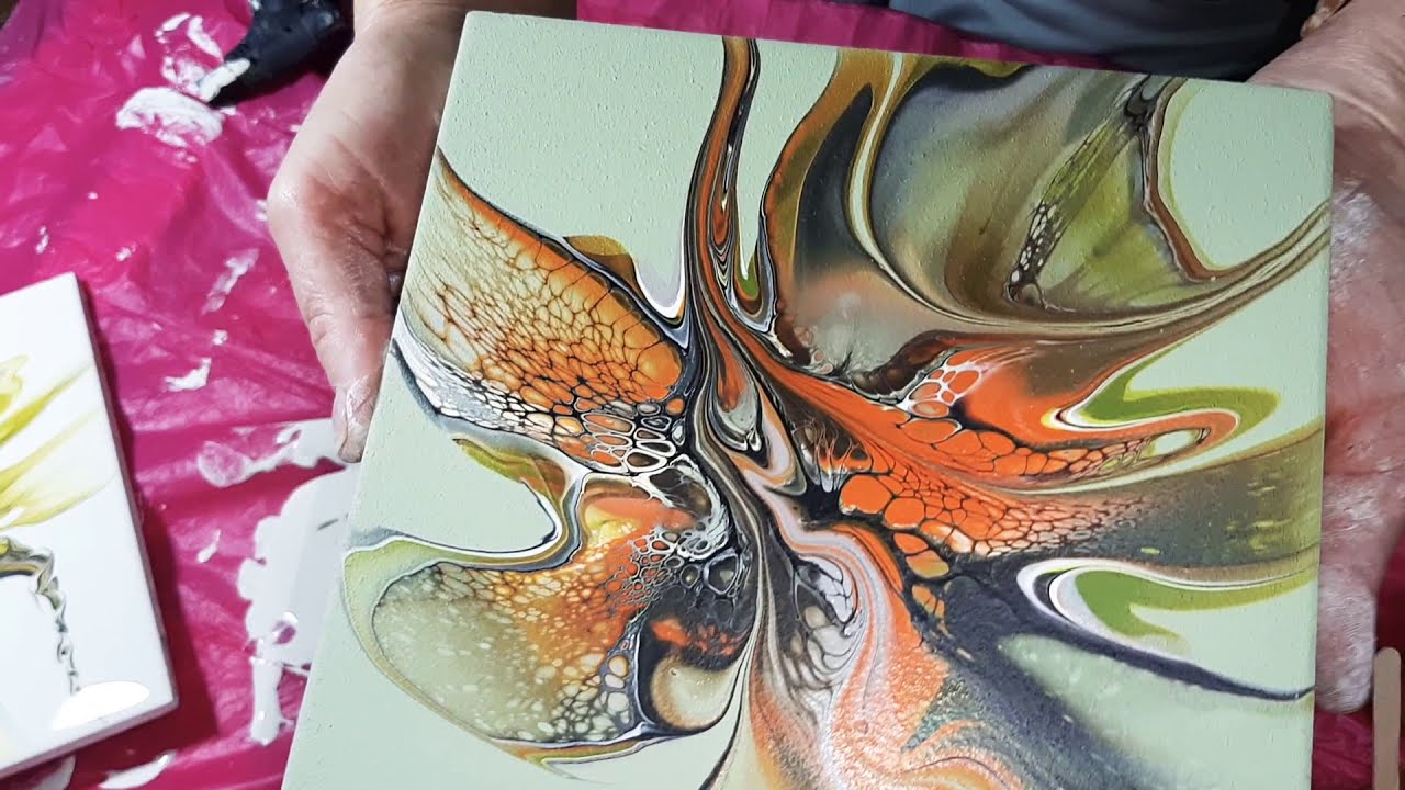 Must see modified bloom pour in harvest colors. - YouTube