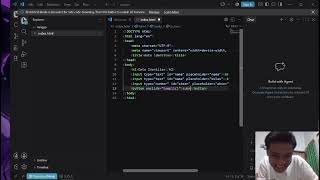 Program Input Output menggunakan Data Identitas di VScode