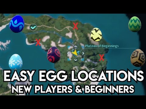 All Egg Locations When First Starting Palworld! - YouTube