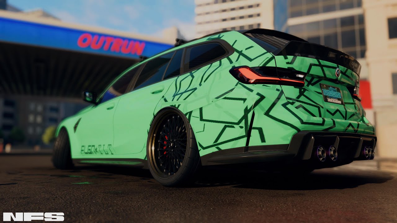 NFS Unbound | BMW M3 Competition Touring '23 Customized, Fully Max S+ ...