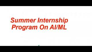 Summer Internship Program 2026