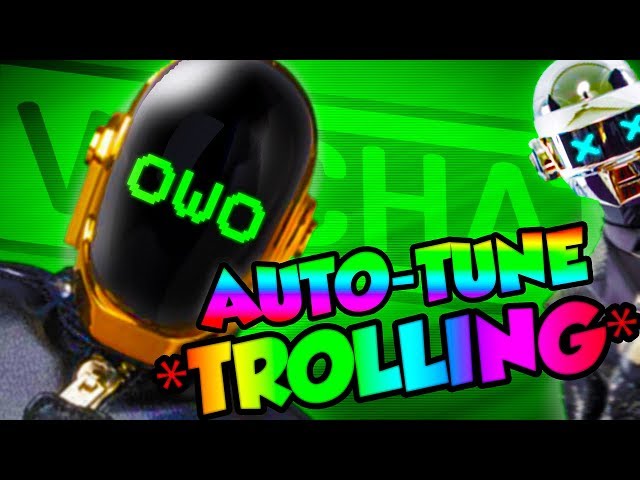 AUTO-TUNE VOICE TROLLING IN VRCHAT! (Hilarious!)