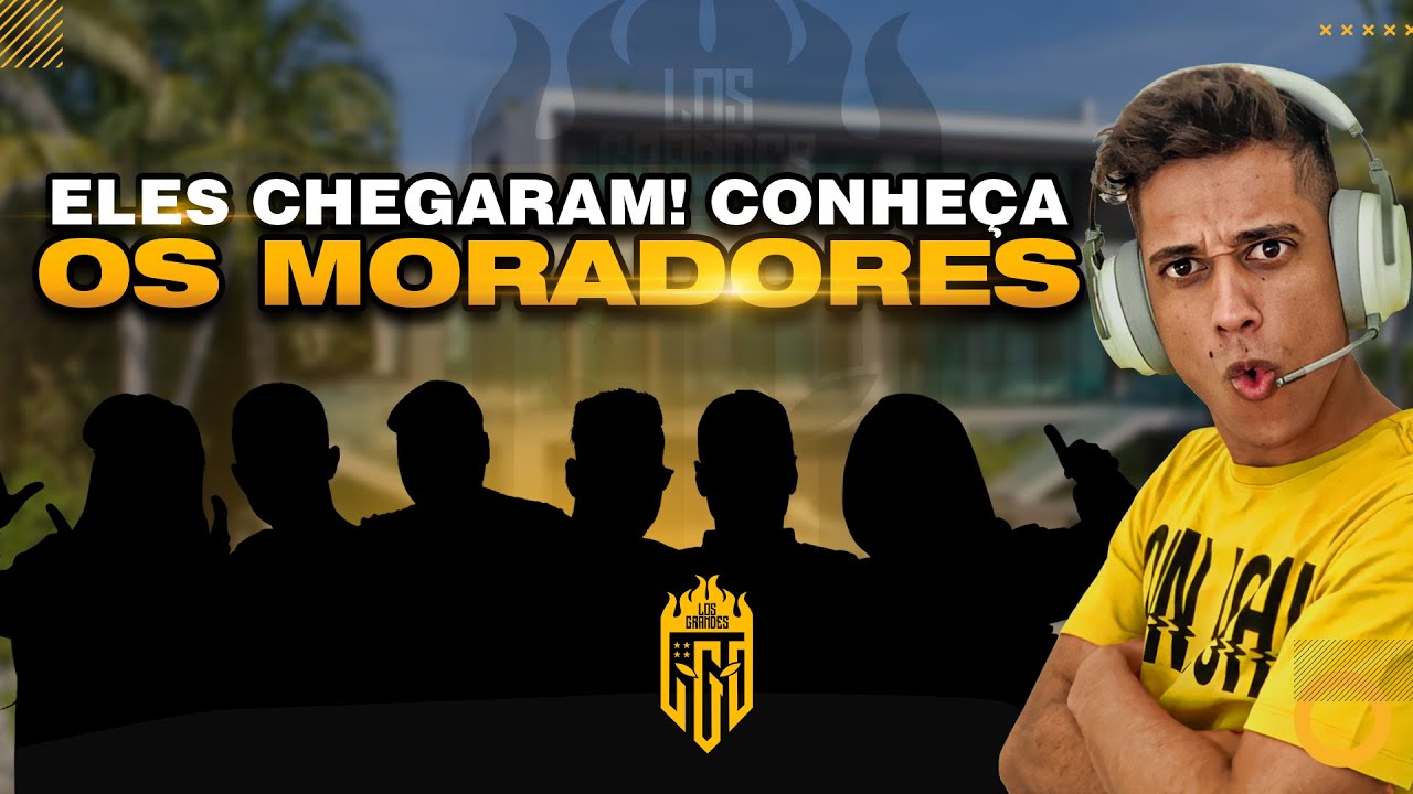 REVELAMOS!!! OS NOVOS MORADORES DA PLATINA'S HOUSE - LOS GRANDES FREE FIRE