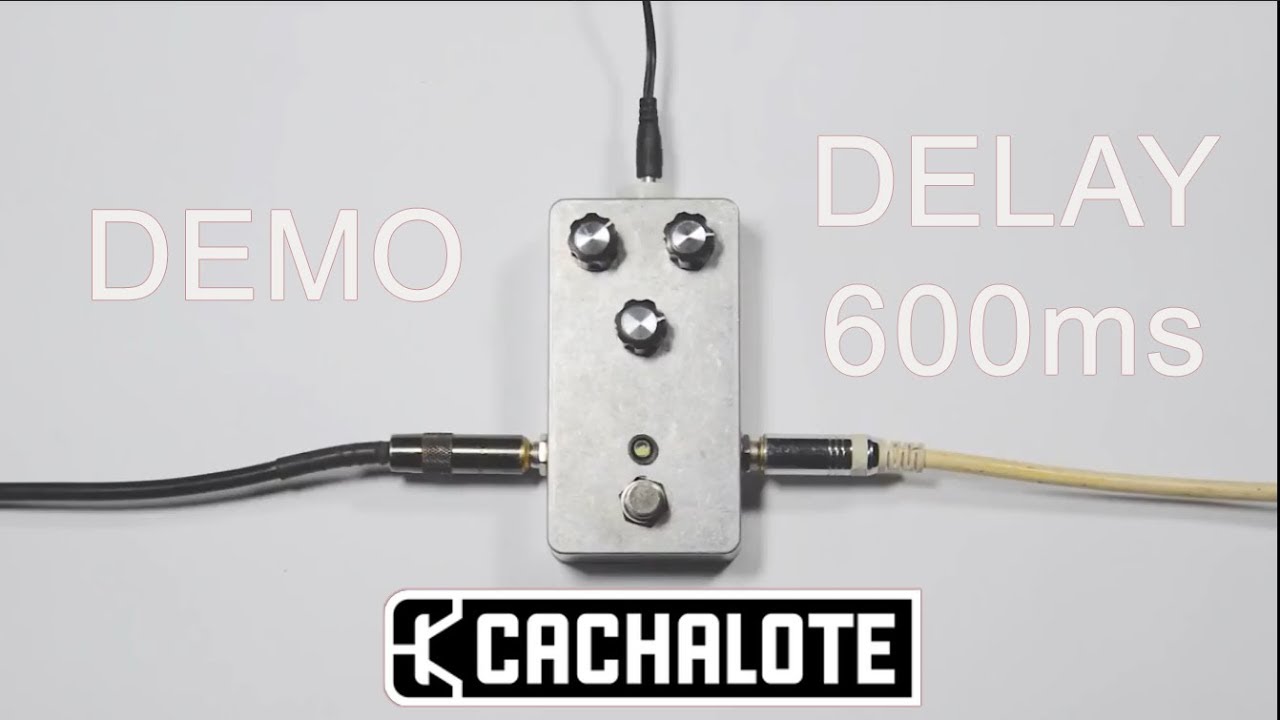 CACHALOTE  - Pedal Delay 600ms [Demo]