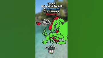 Day 2 of trying to get a comment from every country in Europe #maps #shorts #europe #geography