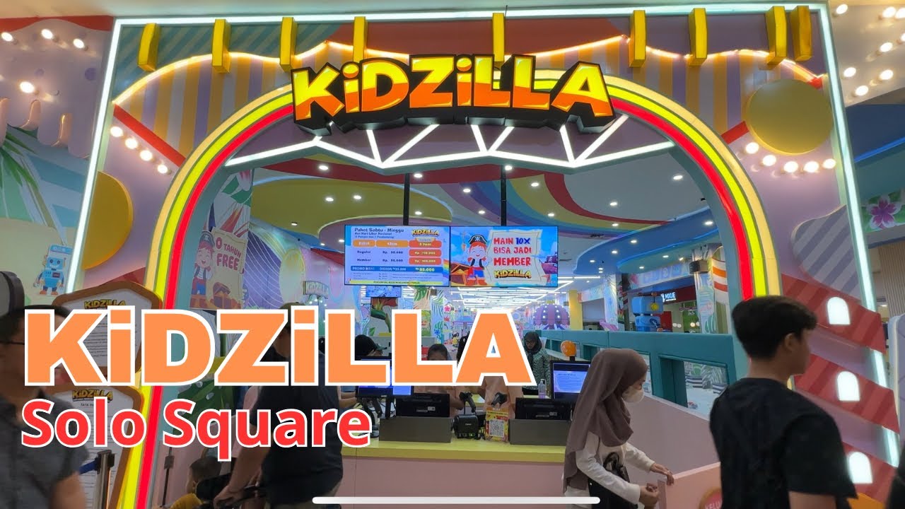 Main ke KidZiLLA jalan jalan di Solo Square