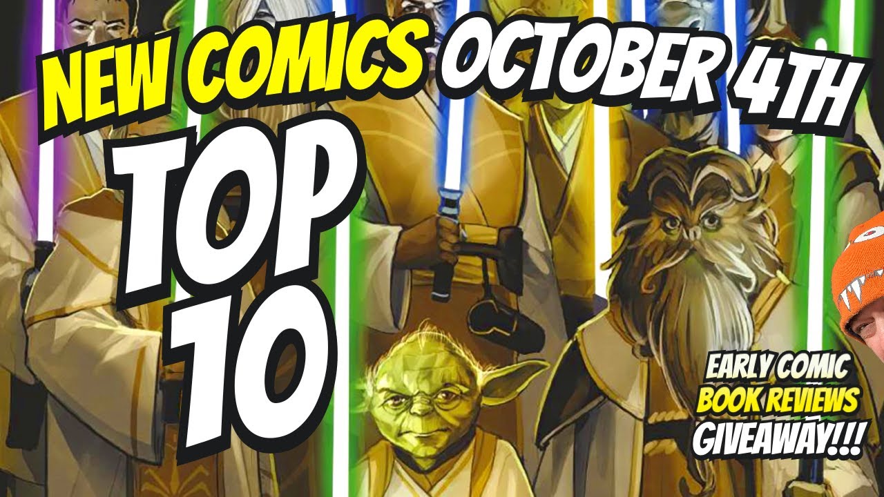 Top 10 New Comic Books October 4th 2023 🔥 Reviews, Covers, Spoilers & Giveaway