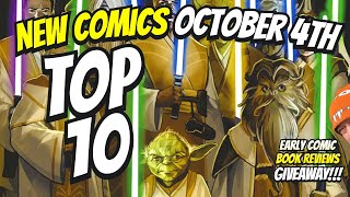 Top 10 New Comic Books October 4th 2023 🔥 Reviews, Covers, Spoilers & Giveaway