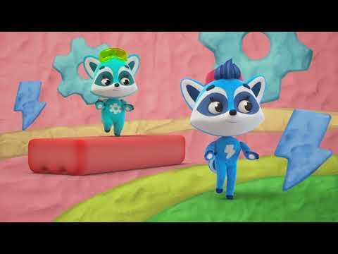 🦝The Raccoon Band | Episode 38 CLAY🟤| Fun Songs, Music Box Magic & Musical Learning