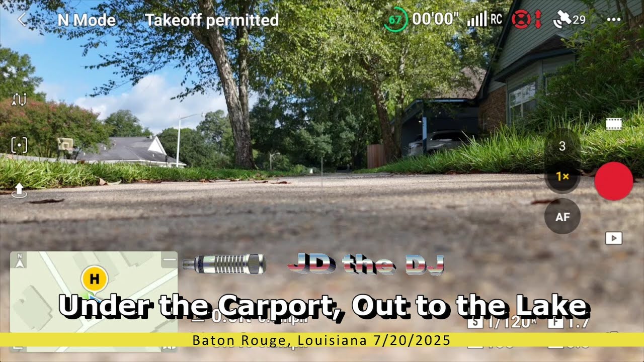 Under the Carport, Out to Lake