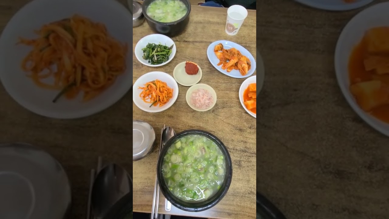 강릉 주문진 맛집 철뚝 소머리국밥은 한우 소머리국밥 전문점 #Shorts