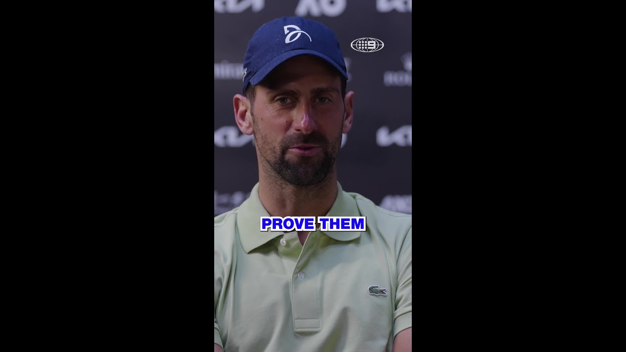 'Wanted to retire me': Novak's message for the doubters 🗣️ 