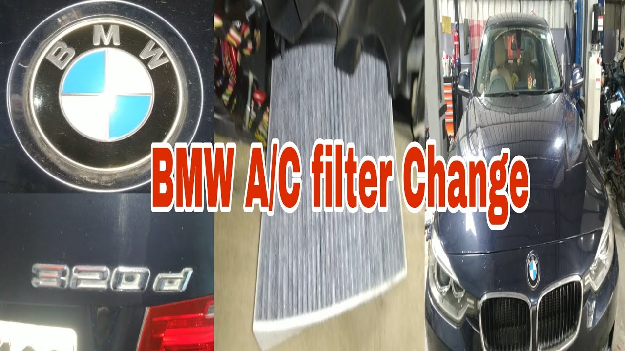 How to BMW ac filter change || BMW ac filter|| BMW 32Od Ac filter change