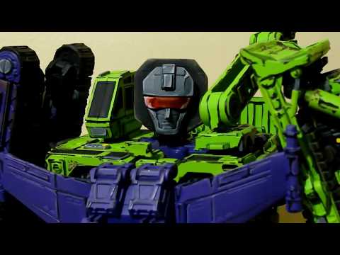 Custom Devastator Transformer Built & Painted by Xracer Customs