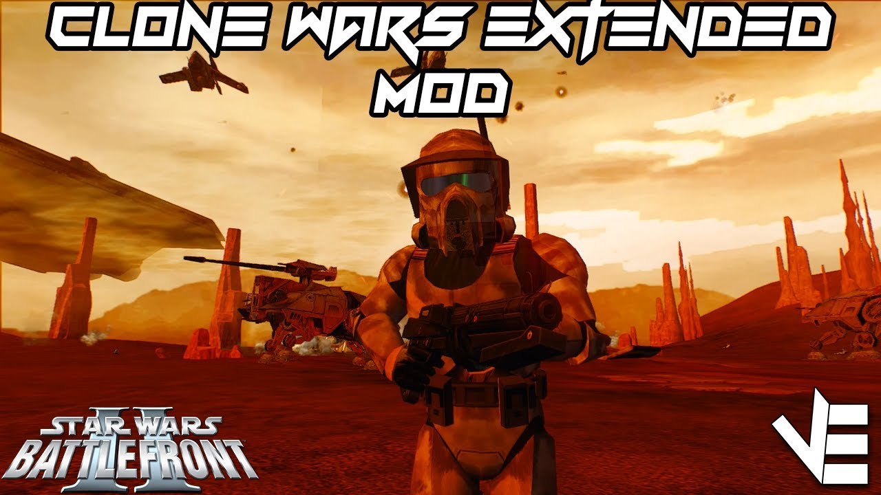 Classic Star Wars Battlefront II - Clone Wars Extended Mod