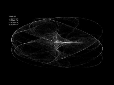 processing - Clifford Attractors HD