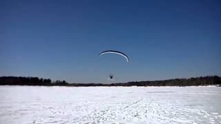 Paramotor engine HPR180 from Zero Gravity on trike 3