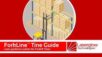 ForkLine™ Tine Guide – Laser guidance system for Forklift Tines