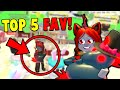 TOP 5 FAVORITE THINGS to do in ROBLOX ADOPT ME!