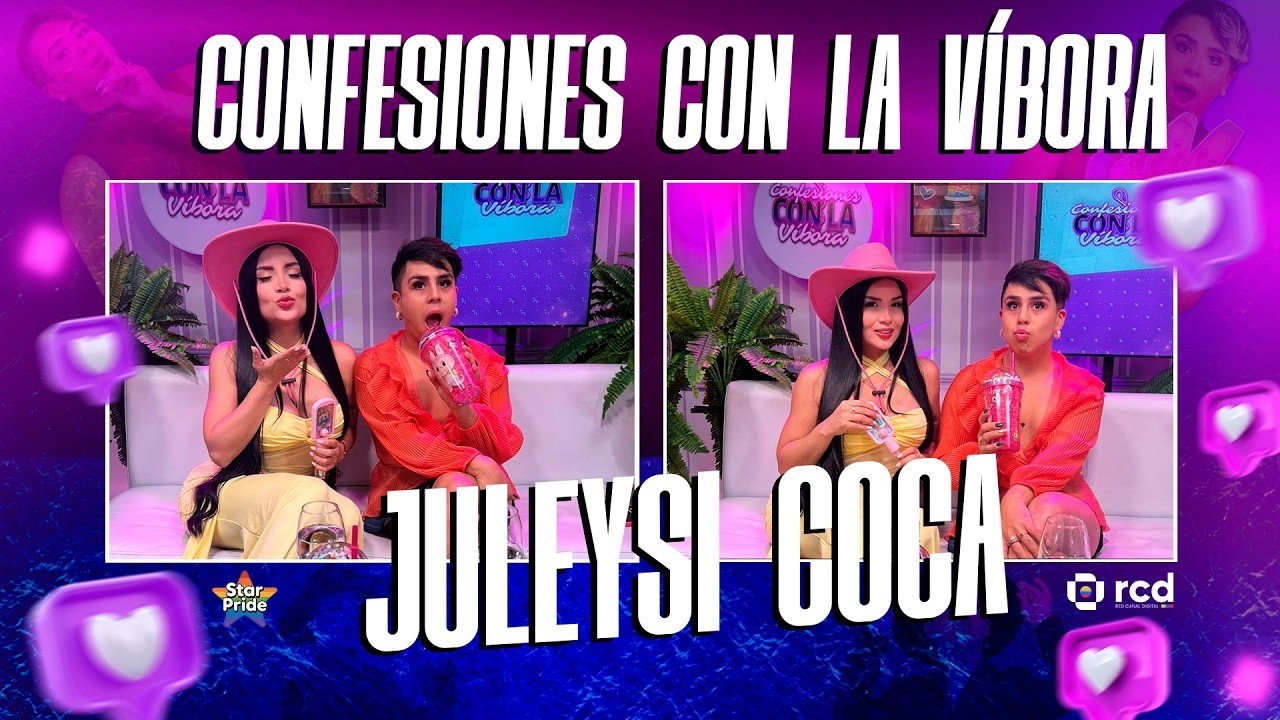 YULEISY COCA EN CONFESIONES CON LA VÍBORA| ¿QUÉ OPINA SOBRE LAS MOZAS EN LA FARÁNDULA?