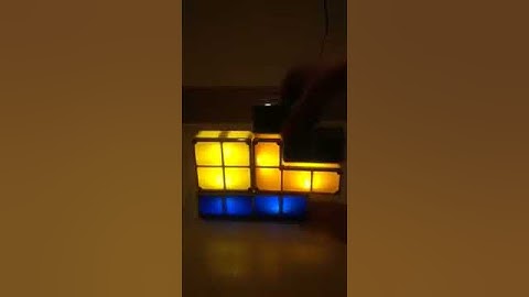 Tetris LED Night Light