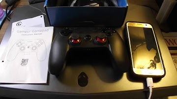 How to connect a GameSir G3 Bluetooth Controller to Samsung Galaxy S7