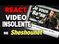 React  la vido insolente de sheshounet 