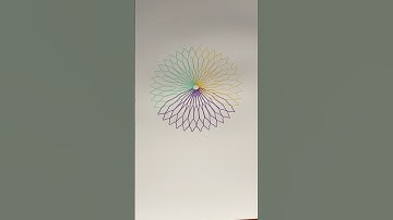 Amazing Spirograph #spirograph #satisfying #viral #art #spirographity #spiroart #shorts #usa #relax