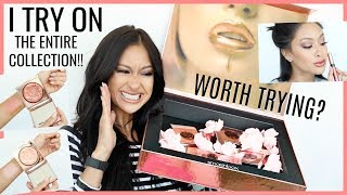Hot or Not?! NEW SMASHBOX VLADA PETAL METAL COLLECTION | TRY ON