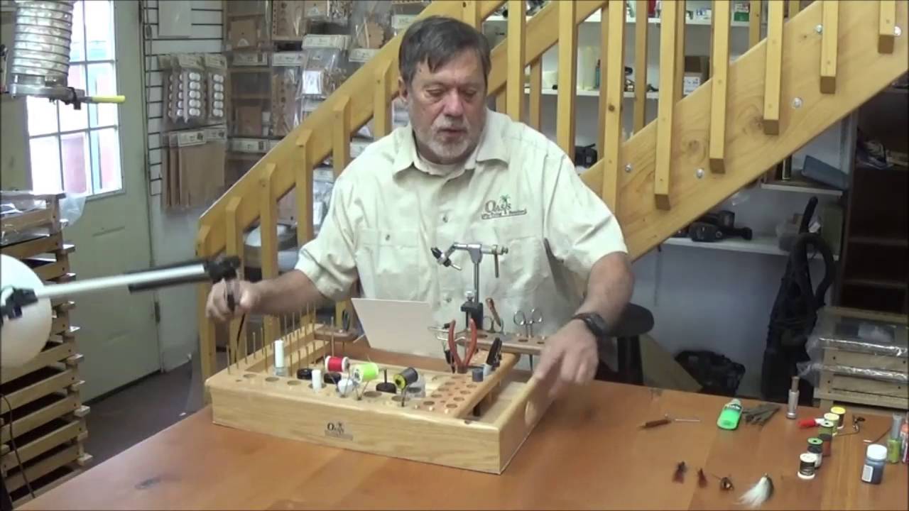 Compact Bench Fly Tying Work Station Oasis Benches