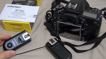 Yongnuo RF-603N Camera Hotshoe Mod DIY