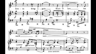 Take, O Take Those Lips Away (A. Beach) Score Animation