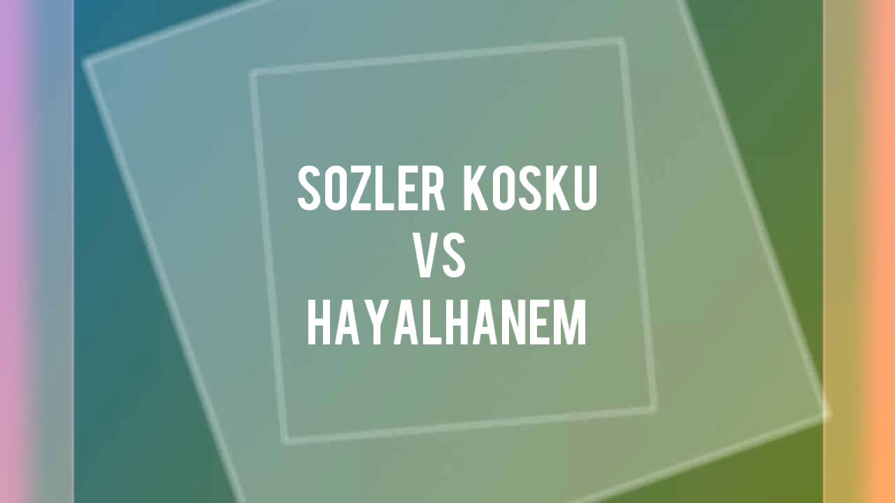 Sozler Köşkü'mu Hayalhanem'mi ? - YouTube