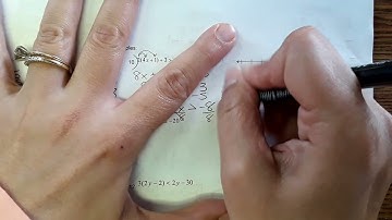 Algebra 2 Lesson 1-5: Solving Inequalities