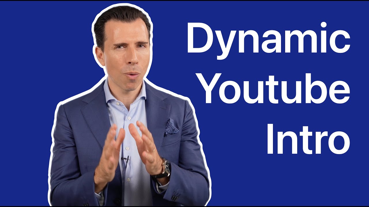 Dynamic Intro for YTB video