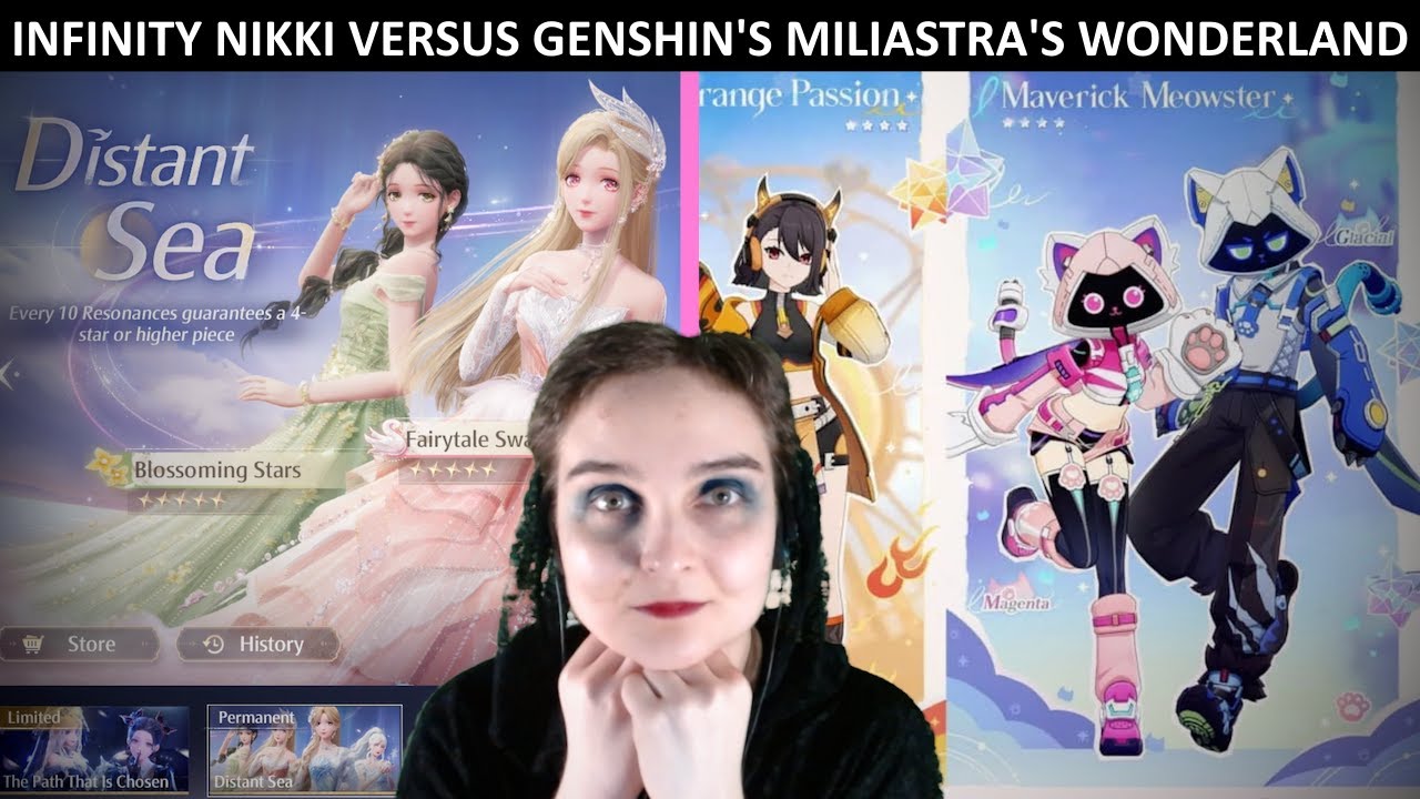 Comparing Genshin Impact's Miliastra's cosmetics to Infinity Nikki's