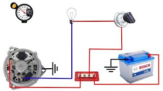 How to Connection Rpm - Tachometer With Alternator | How to connection Rpm Tachometer wiring screenshot 5