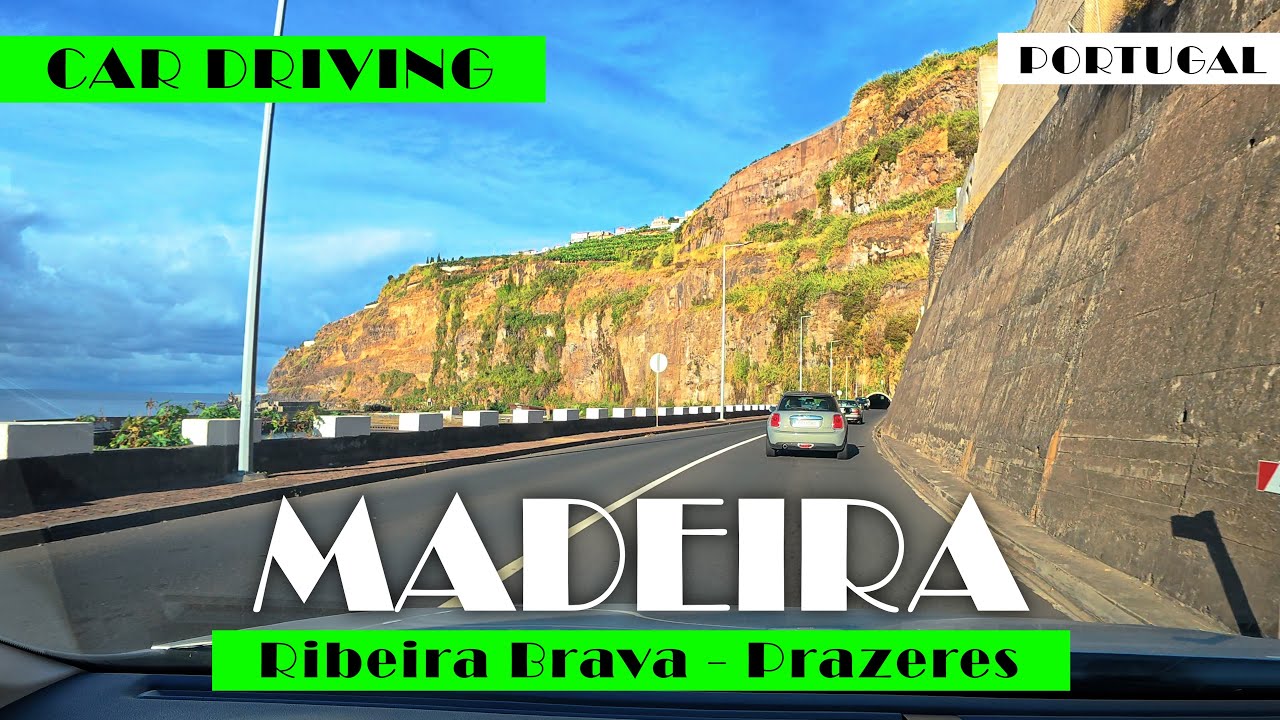 Захватывающая дух Мадейра 🇵🇹4K автотур Рибейра-Брава - Празереш, Португалия