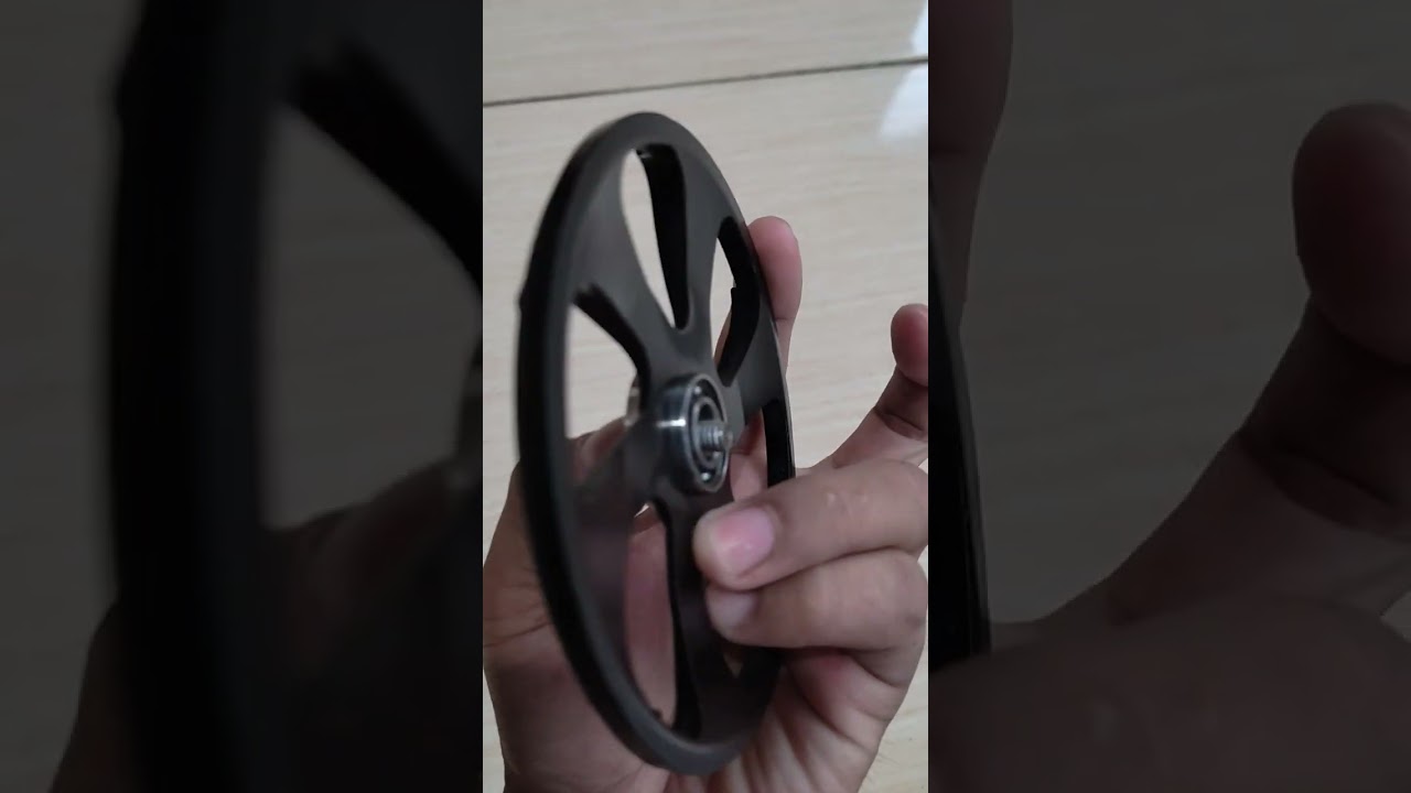 Trik Spinner Murah berputar ketika motor langsam.
