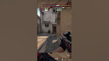 CSGO Mirage Sniper Showdown: 2 Quick Scope Kills with AWP - Jaw-Dropping Short Clip