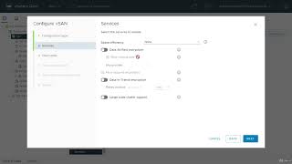 Famous vSphere 7 Foundations 7.2 - Software Defined Storage with vSAN -  Configure vSAN and Witness Host Profile