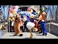 Disneyland 62nd Birthday Celebration w/62 Characters - Many Rare, FULL POV Castle & Town Square