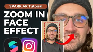 Zoom In Face Effect - Tutorial 🔍 | Spark Ar Studio for Instagram Filters screenshot 2