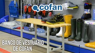 Cómo montar un Banco de Vestuario | Estanterías y Mobiliario Cofan