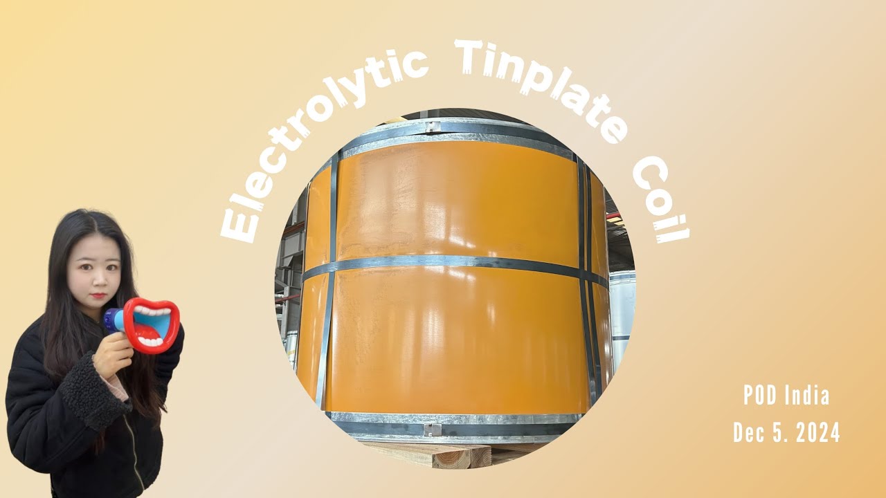 Electrolytic Tinplate Coils to India