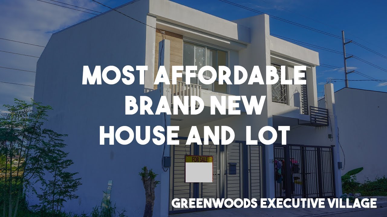 Greenwoods Executive Village in Pasig - Most Affordable Brand New House (3 Bedrooms, 3 Bathrooms)