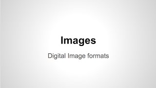 Image Formats