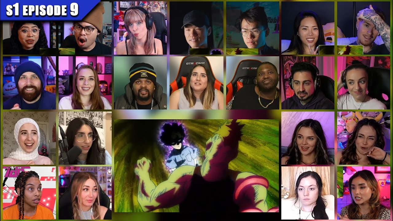 [Full Episode] Mob Psycho 100 Season 1 Episode 9 Reaction Mashup | モブサイコ100