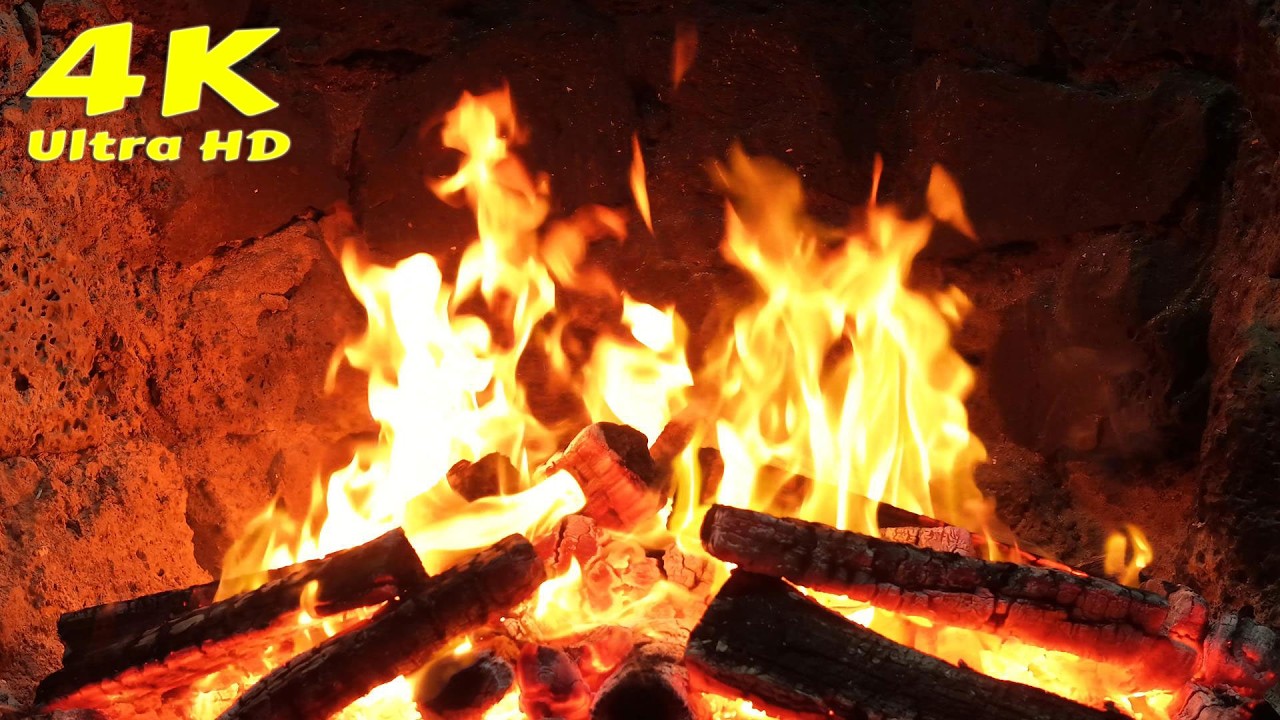 🔥 Cozy coastal outdoor fireplace. Fireplace Ambience Cozy Winter Nights. Forest Cabin With Fireplace